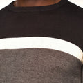 Black - Lifestyle - Smith & Jones Mens Nichols Knitted Sweater