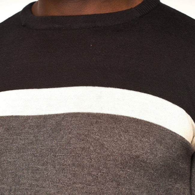 Black - Lifestyle - Smith & Jones Mens Nichols Knitted Sweater