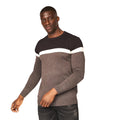 Black - Front - Smith & Jones Mens Nichols Knitted Sweater