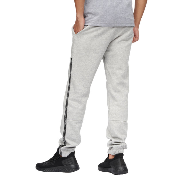 Grey Marl - Back - Crosshatch Mens Apollo Sweatpants