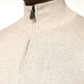 Light Grey Marl - Side - Smith & Jones Mens Boswell Knitted Sweater