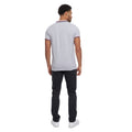 Grey Marl - Back - Crosshatch Mens Marples Polo Shirt