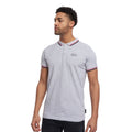 Grey Marl - Side - Crosshatch Mens Marples Polo Shirt
