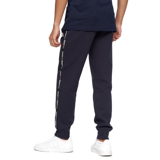 Navy - Back - Crosshatch Mens Fellmites Sweatpants