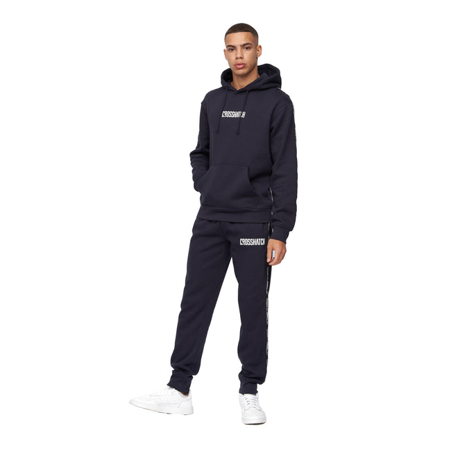 Navy - Lifestyle - Crosshatch Mens Fellmites Sweatpants