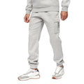 Grey Marl - Front - Crosshatch Mens Holdouts Sweatpants