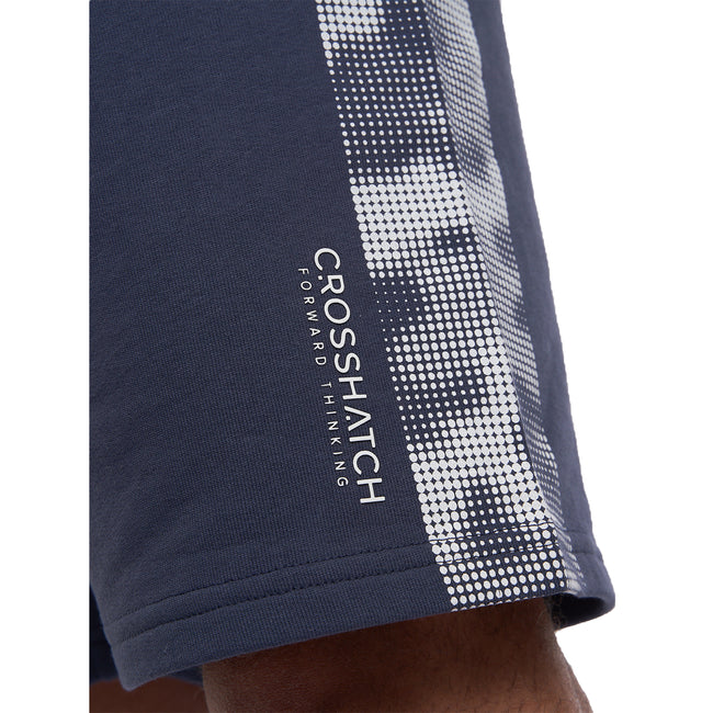 Navy - Pack Shot - Crosshatch Mens Bellmire Shorts