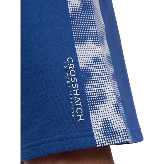 Blue - Pack Shot - Crosshatch Mens Bellmire Shorts