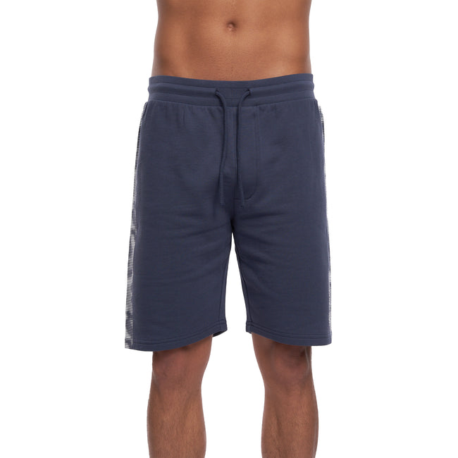 Navy - Front - Crosshatch Mens Bellmire Shorts