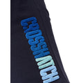 Navy - Pack Shot - Crosshatch Mens Flocked Shorts