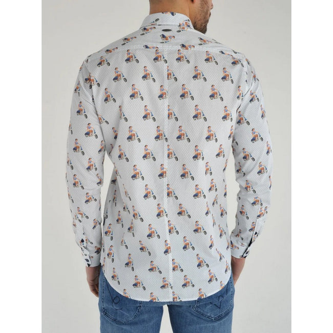 White - Back - Bewley & Ritch Mens Cetus Shirt