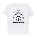 White - Front - Star Wars Boys Stormtrooper Cotton T-Shirt