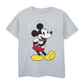 Sports Grey - Front - Disney Mens Classic Mickey Mouse T-Shirt