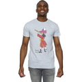 Gray - Back - Peter Pan Mens Classic Captain Hook Heather T-Shirt