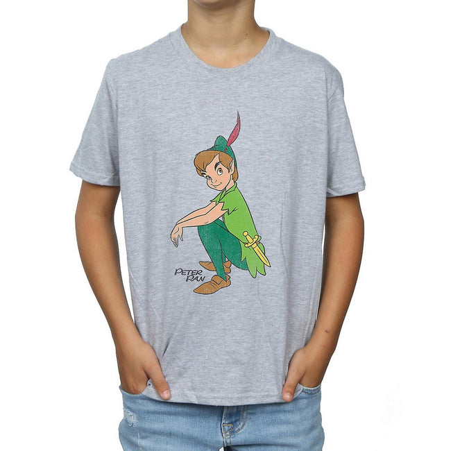 Sports Grey - Side - Peter Pan Boys Classic T-Shirt