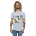 Sports Grey - Back - Frozen Mens Olaf Polaroid T-Shirt