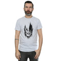 Sports Grey - Back - Avengers Infinity War Mens Thanos T-Shirt