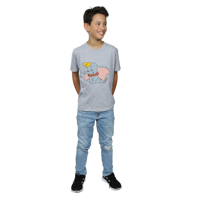 Sports Grey - Side - Dumbo Boys Classic T-Shirt