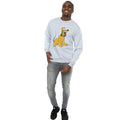 Sports Grey - Side - Disney Mens Classic Pluto Sweatshirt