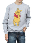 Sports Grey - Side - Winnie the Pooh Boys Classic Sweatshirt