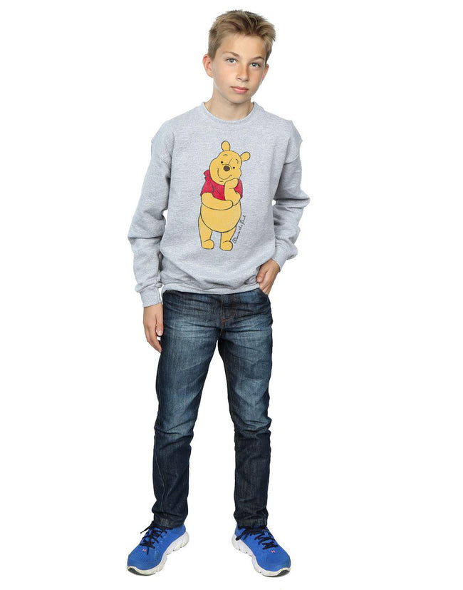 Sports Grey - Lifestyle - Winnie the Pooh Boys Classic Sweatshirt