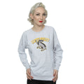 Sports Grey - Side - Harry Potter Mens Hufflepuff Sweatshirt