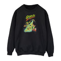 Black - Front - Scooby Doo Mens The Alien Invaders Sweatshirt
