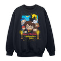 Black - Front - Harry Potter And The Philosopher´s Stone Boys Sweatshirt