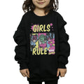 Black - Back - Marvel Comics Girls Rule Sweatshirt