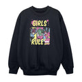 Black - Front - Marvel Comics Girls Rule Sweatshirt