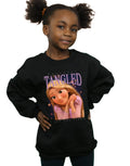 Black - Lifestyle - Tangled Girls Rapunzel Montage Sweatshirt