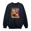 Black - Front - Tangled Girls Rapunzel Montage Sweatshirt