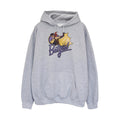 Heather Grey - Front - DC Bombshells Womens-Ladies Batgirl Button Hoodie