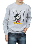 Sports Grey - Side - Mickey Mouse Boys Classic M Sweatshirt