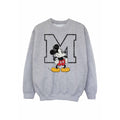 Sports Grey - Front - Mickey Mouse Boys Classic M Sweatshirt