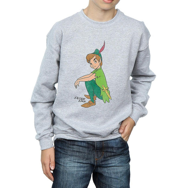 Sports Grey - Back - Peter Pan Boys Sweatshirt