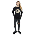 Black - Lifestyle - Tinkerbell Womens-Ladies Moon Sweatshirt