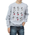 Sports Grey - Back - Disney Boys Mickey Mouse Evolution Sweatshirt