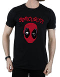 Black - Pack Shot - Deadpool Mens Seriously Cotton T-Shirt