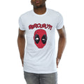 White - Front - Deadpool Mens Seriously Cotton T-Shirt