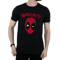 Black - Front - Deadpool Mens Seriously Cotton T-Shirt