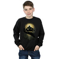 Black - Lifestyle - Black Panther Boys Crouch Cotton Sweatshirt