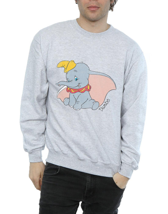 Sports Grey - Pack Shot - Dumbo Mens Classic Sweatshirt