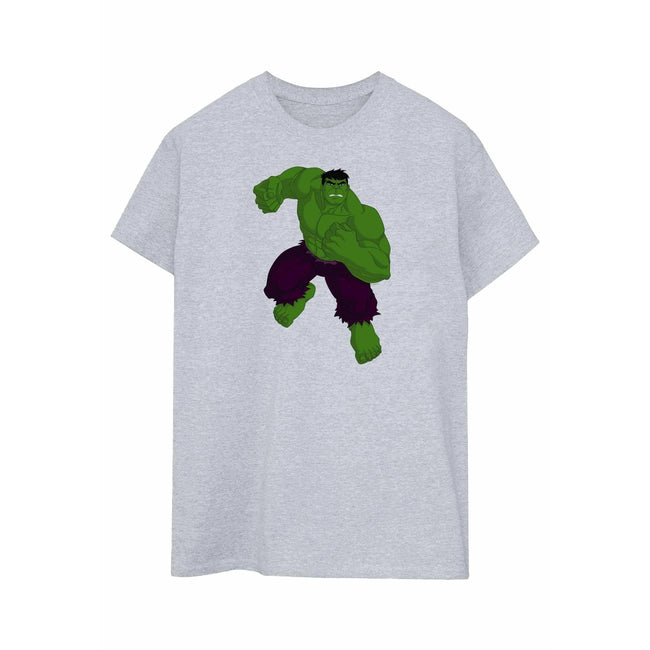 Sports Grey - Front - Hulk Mens T-Shirt