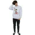 Sports Grey - Side - Pinocchio Mens Classic Sweatshirt