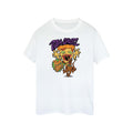 White - Front - Scooby Doo Boys Pizza Ghost Cotton T-Shirt