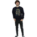 Navy Blue - Side - Avengers Infinity War Mens Team Cotton Sweatshirt