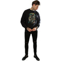 Black - Side - Avengers Infinity War Mens Team Cotton Sweatshirt
