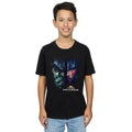 Black - Back - Thor: Ragnarok Boys Hulk Split Face Cotton T-Shirt