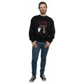 Black - Close up - AC-DC Mens Highway To Hell Cotton Sweatshirt